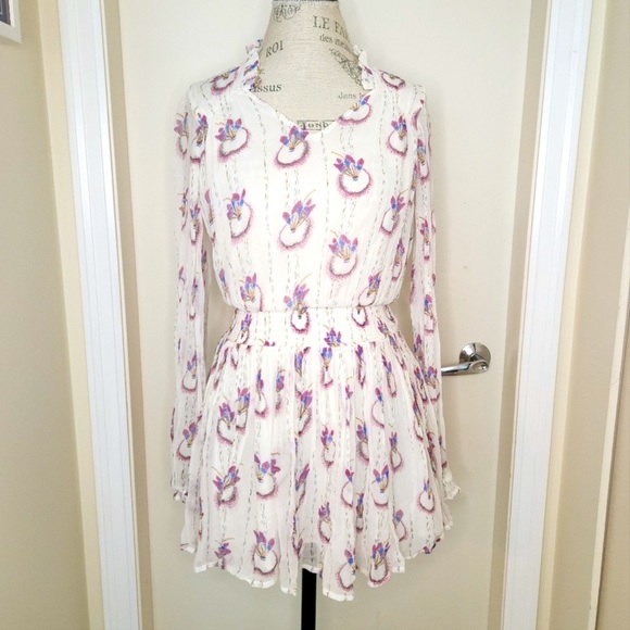 NWOT Free People Wild Horses Dreamcatcher minidress - Picture 3 of 7